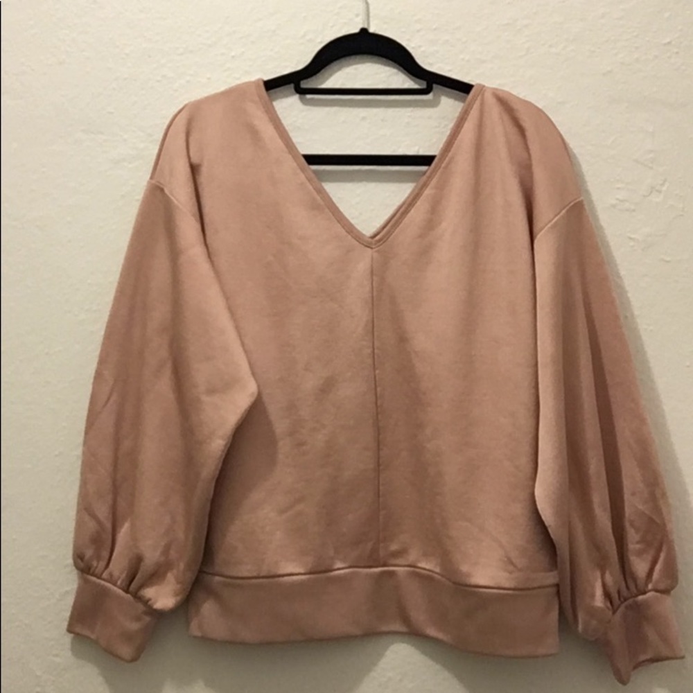 Light pink express sweater